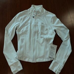White Lululemon Define Jacket (CROPPED)